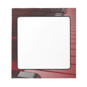 Red Piano Notizblock (Vorderseite)