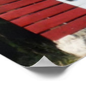 Red Piano Poster (Ecke)