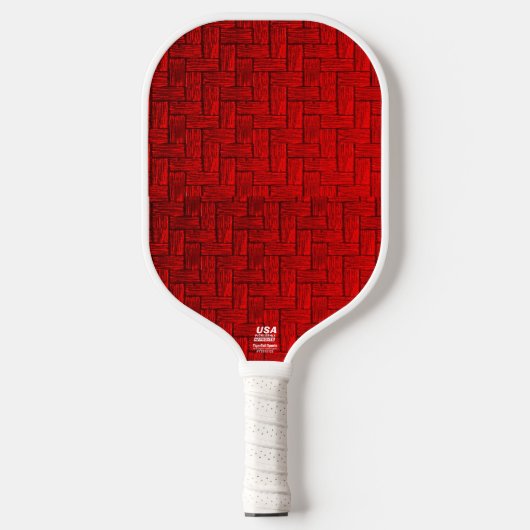 Red Pickleball Paddle (Vorderseite)