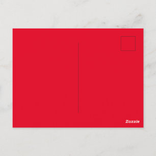 Red Picture-Perfect Standard mit eigener Markenbez Postkarte