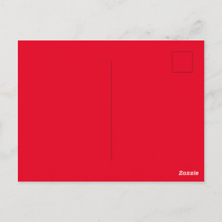 Red Picture-Perfect Standard mit eigener Markenbez Postkarte
