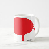 Red Pig Tasse (VorderseiteRechts)