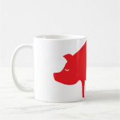 Red Pig Tasse (Links)