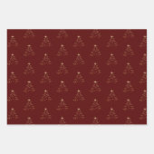 Red, Pink & Berry Fun Weihnachtsgeschenk Geschenkpapier Set (Vorderseite 2)