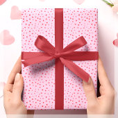 Red & Pink Heart Geschenk Geschenkpapier