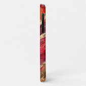 Red & Pink Marble Gold iPhone 11 Case (Hinten/Links)