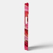 Red & Pink Marble Gold iPhone 13 Case (Rückseite / Rechts)