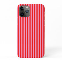 RED PINK STRIPED - Vertikal - Strandhandtuch