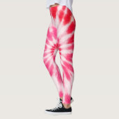 Red, Pink, White 90s Valentine's Day Fun Colorful Leggings (Links)
