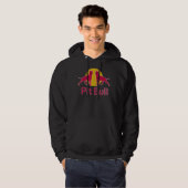 Red Pit Bull Hoodie (Vorne ganz)