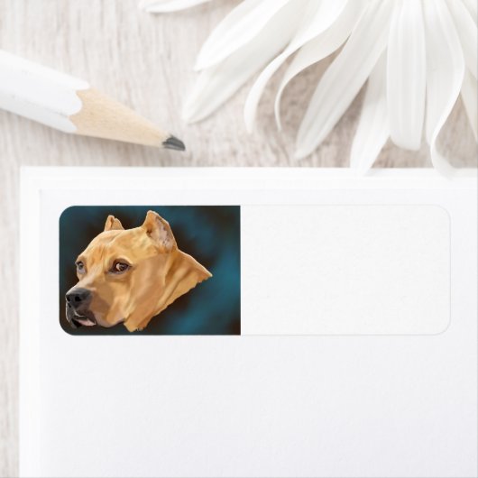 Red Pitbull Dog (Insitu)