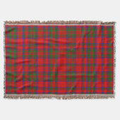 Red Plaid Tartan Decke (Vorderseite)