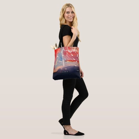 Red Planet, Abstract Art  Tasche (Am Model)