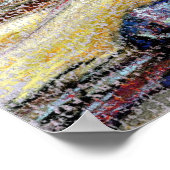 Red Planet Art Print Poster (Ecke)