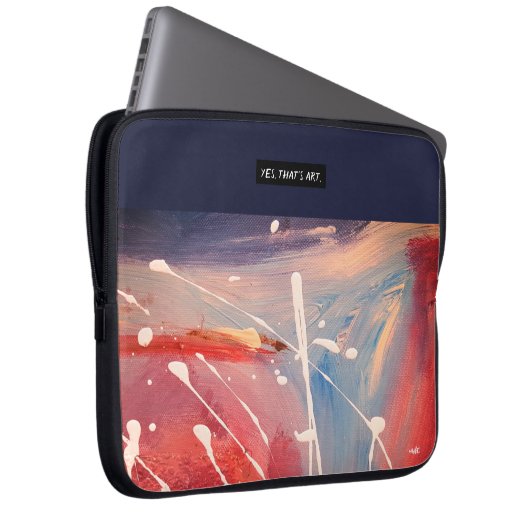 Red Planet Gerätehülle Laptopschutzhülle (Vorne Rechts)