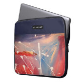 Red Planet Gerätehülle Laptopschutzhülle (Vorderseite Links)