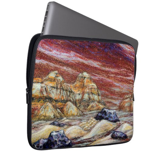 Red Planet Laptopschutzhülle (Vorne Rechts)