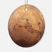 Red Planet Mars Keramikornament (Links)