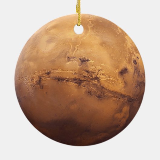 Red Planet Mars Keramikornament (Hinten)