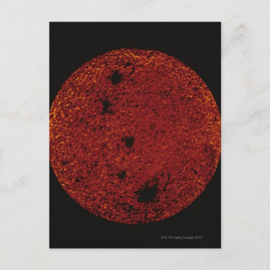 Red Planet Postkarte (Vorderseite)