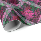 Red Poinsettia Geschenkpapier (Rolleneckpunkt)