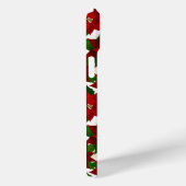 Red Poinsettia Weihnachten Case-Mate iPhone Hülle (Rückseite / Rechts)