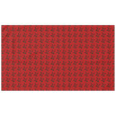 Red Poinsettia Weihnachten Tischdecke (Vorderseite (Horizontal))