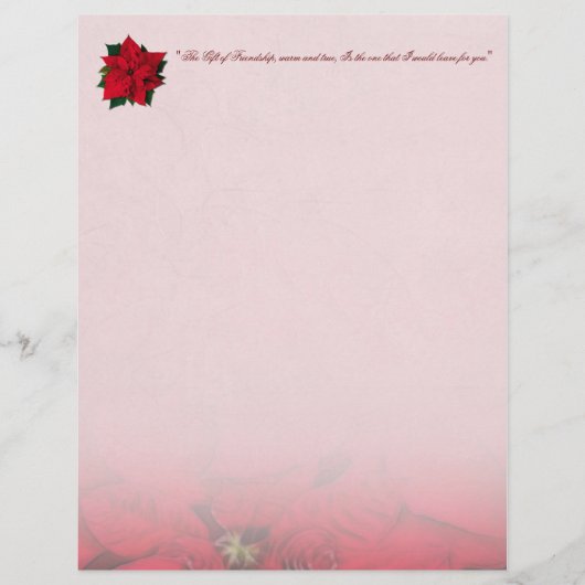 Red Poinsettia Weihnachtsgeschichten (Vorderseite)