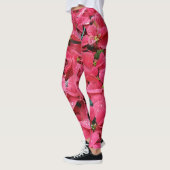 Red Poinsettias Festlicher Urlaub Leggings (Links)