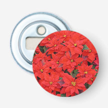 Red Poinsettias I Christmas Holiday Floral Foto