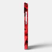 Red Poinsettias II Weihnachtsfeiertage Case-Mate iPhone Hülle (Rückseite / Links)