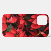 Red Poinsettias II Weihnachtsfeiertage Case-Mate iPhone Hülle (Rückseite (Horizontal))