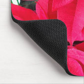 Red Poinsettias Mousepad (Ecke)