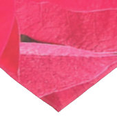 Red Poinsettias Tischdecke (Schrägansicht)