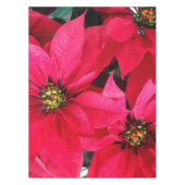 Red Poinsettias Tischdecke (Vorderseite)