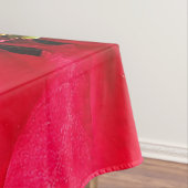 Red Poinsettias Tischdecke (Beispiel)
