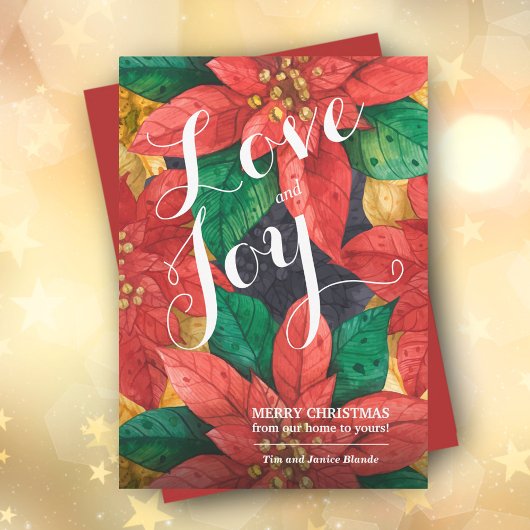 Red Poinsettias Weihnachten Non-Foto