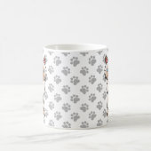 Red Point Birman / Ragdoll Cartoon Cat & Paws Kaffeetasse (Mittel)