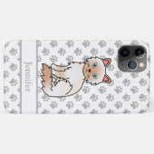 Red Point Birman / Ragdoll Niedlich Cat & Name Case-Mate iPhone Hülle (Rückseite (Horizontal))