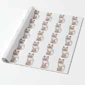Red Point Birman / Ragdoll Niedlich Cat Pattern Geschenkpapier (Ungerollt)
