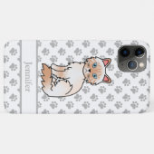 Red Point Tabby Birman / Ragdoll Niedlich Cat & Na Case-Mate iPhone Hülle (Rückseite (Horizontal))