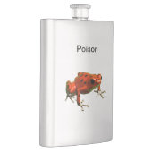 Red Poison Dart Frog Flachmann (Rechts)