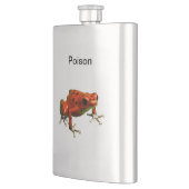 Red Poison Dart Frog Flachmann (Links)