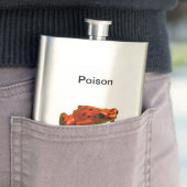 Red Poison Dart Frog Flachmann (Beispiel)
