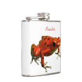Red Poison Dart Frog Flachmann (Rechts)