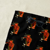Red Poison Dart Frog Strandtuch (Beispiel)