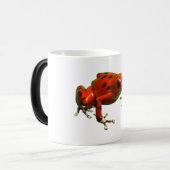 Red Poison Dart Frog Verwandlungstasse (Vorderseite Links)