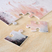 Red Polar - Abstrakte Kunstmalerei Puzzle (Seite)