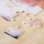Red Polar - Abstrakte Kunstmalerei Puzzle (Seite)