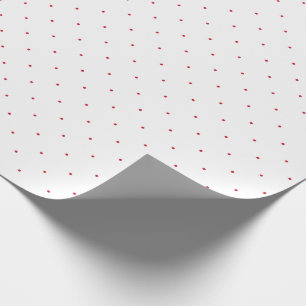 Red Polka Dot Geschenkpapier